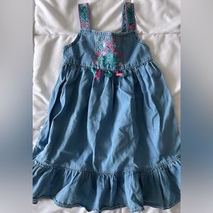 Soft Denim Tank Dress (Size 5)